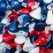 131 Pcs Patriotic Candy Red Silver & Blue Hershey's Chocolate 4th of July (1.65 lb) - By Just Candy